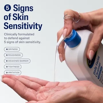 Cetaphil Daily Facial Cleanser Sensitive Oily Skin 16 Oz