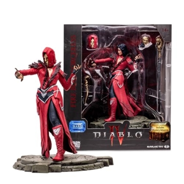 McFarlane Toys - Diablo IV Fire Bolt Sorceress Rare 1:12 Scale Posed Figure