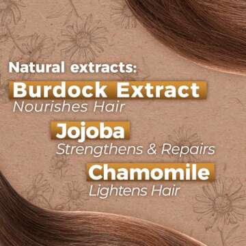 Tio Nacho Natural Lightening and Volumizing Shampoo with Royal Jelly and Chamomile, 14 Ounces