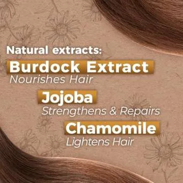 Tio Nacho Natural Lightening and Volumizing Shampoo with Royal Jelly and Chamomile, 14 Ounces