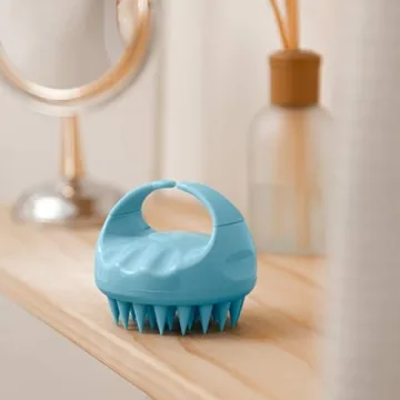 Flathead Hair Scalp Massager - 2-Pack Silicone Brush