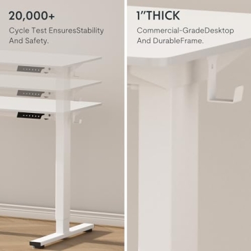 FLEXISPOT EN1 Electric Standing Desk for Home or Office
