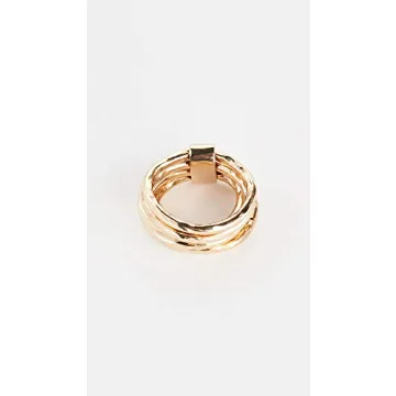 Soko Nyundo Stacking Rings Set - Elegant Hammered Jewelry