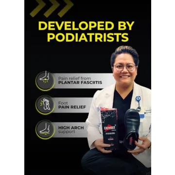 Premium Anti-Fatigue Insoles for Arch Support Comfort