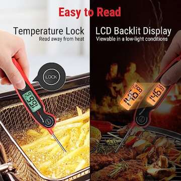ThermoPro TP605 Instant Read Meat Thermometer