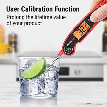 ThermoPro TP605 Instant Read Meat Thermometer