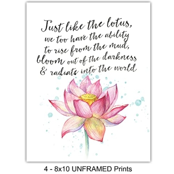 Buddha Quotes Wall Decor - Zen Inspirational Art Prints