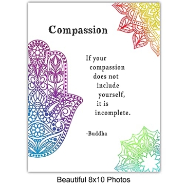 Buddha Quotes Wall Decor - Zen Inspirational Art Prints