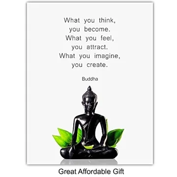 Buddha Quotes Wall Decor - Zen Inspirational Art Prints