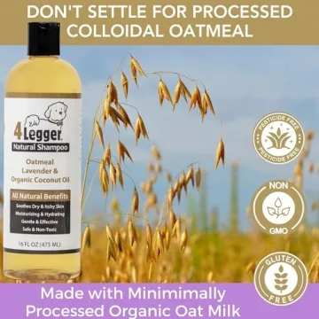 Organic Dog Shampoo for Sensitive Skin, Eco-Friendly, USA Made