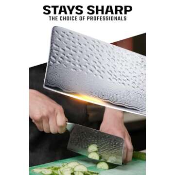 Dalstrong Meat Cleaver Knife - 7" - Shogun Series ELITE - Razor Sharp - Japanese Super Steel - Damas...