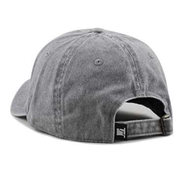 The Hat Depot Cotton Pigment Dyed Cap for All Styles