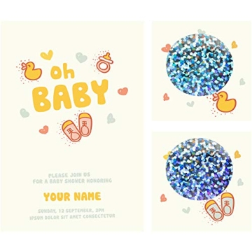 Leinuosen 1000 Scratch Offs Sticker Pack for Creative Fun