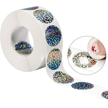 Leinuosen 1000 Scratch Offs Sticker Pack for Creative Fun