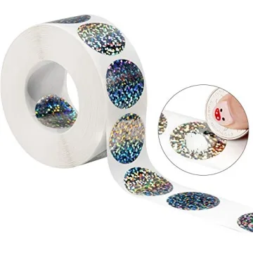 Leinuosen 1000 Scratch Offs Sticker Pack for Creative Fun