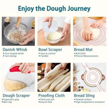 Aliggbent Sourdough Baking Supplies Kit for All Levels