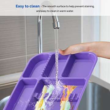 JMU Dental Instrument Tray, Autoclavable Plastic, Size B