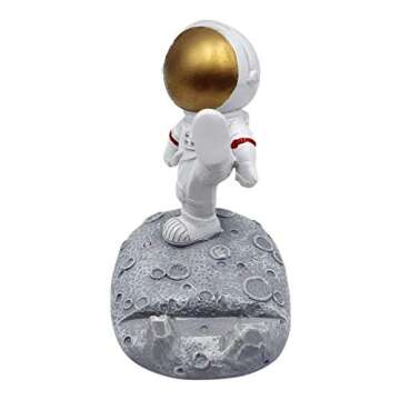 Creative Astronaut Phone Holder Spaceman Cell Phone Stand Cute Funny Smartphone Holder Bracket for Desk Home Office