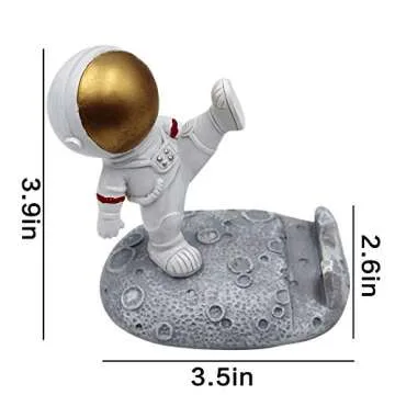 Creative Astronaut Phone Holder Spaceman Cell Phone Stand Cute Funny Smartphone Holder Bracket for Desk Home Office