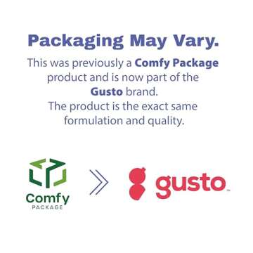 GUSTO 32 oz Deli Containers - Durable, Airtight, 24 Count