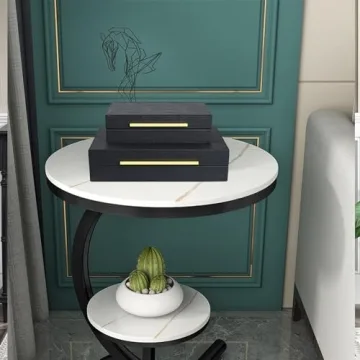 Luxurious ZI KOUL Black Shagreen Box Set for Stylish Storage