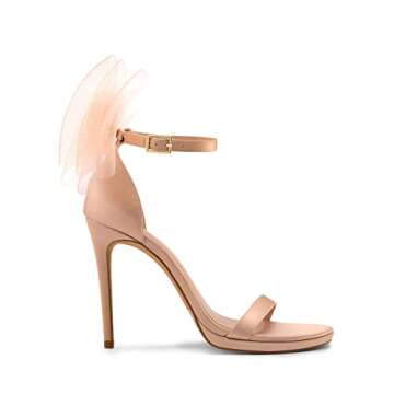 DREAM PAIRS Women's Adjustable Bow Stiletto Heels