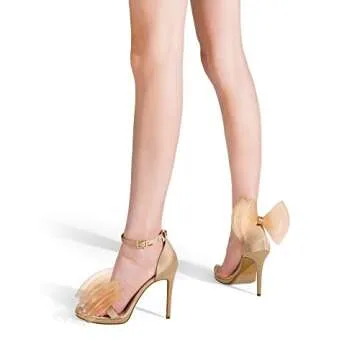 DREAM PAIRS Women's Adjustable Bow Stiletto Heels