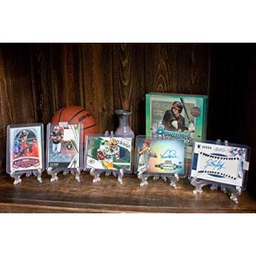 100ct TopLoaders and Card Sleeves,Card Protectors Hard Plastic, 3" x 4" Regular Fit for Trading Card,Baseball Card, Sports Cards (50pc Toploader+ 50pc Penny Sleeves)