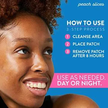 Peach Slices Acne Spot Dots for Fast Pimple Relief