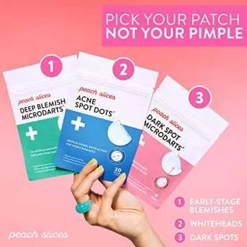 Peach Slices Acne Spot Dots for Fast Pimple Relief