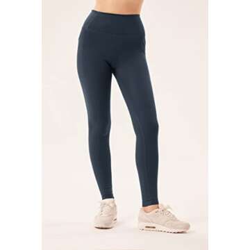 Girlfriend Collective Compressive Pocket Legging (28.5" Inseam), Midnight, S