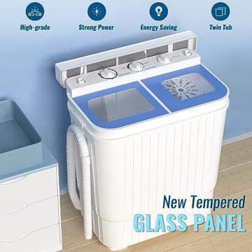 Portable Twin Tub Washer & Spin Dryer for RV