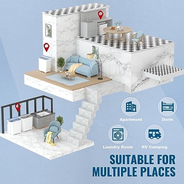 Portable Twin Tub Washer & Spin Dryer for RV