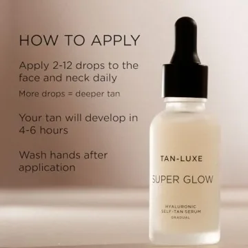 TAN-LUXE Super Glow - Vegan Self-Tan Serum for Healthy Skin