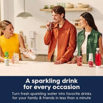 SodaStream Terra Sparkling Water Maker Bundle - Red