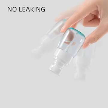 TOSERSPBE Fine Mist Spray Bottle - 2oz Travel Essentials