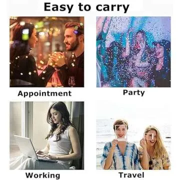 TOSERSPBE Fine Mist Spray Bottle - 2oz Travel Essentials