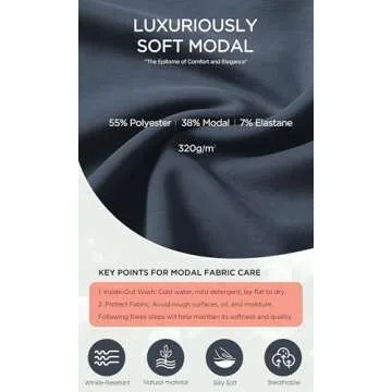 ODODOS Modal Soft Full-Zip Bomber Jacket for Women Long Sleeve Casual Fall Outfit Crop Top with Pockets, Blue Navy, Large