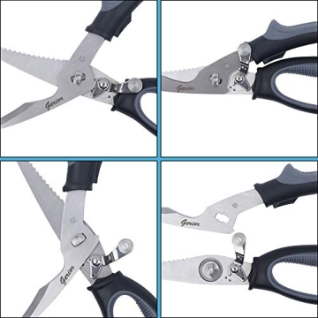 Poultry Shears for Heavy Duty Kitchen Cutting Tasks