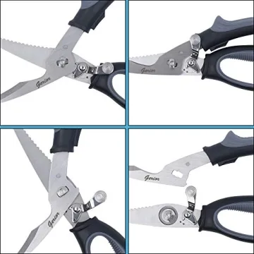 Poultry Shears for Heavy Duty Kitchen Cutting Tasks