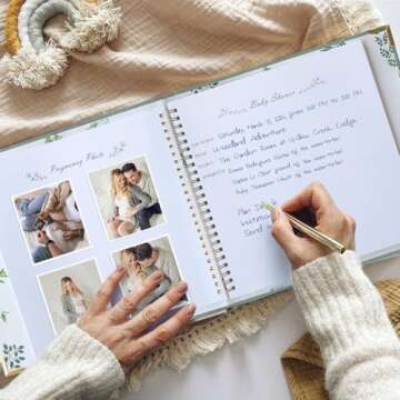 Baby Keepsake Memory Book for Newborns - Perfect Baby Gift