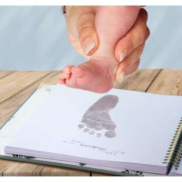 Baby Keepsake Memory Book for Newborns - Perfect Baby Gift