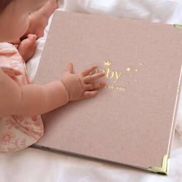 Baby Keepsake Memory Book for Newborns - Perfect Baby Gift