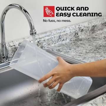 Adirlux Bread Box with Airtight Lid - Kitchen Counter Fresh Bread Storage Container For Sandwich Loaf, Sliced Breads - Clear Rigid Plastic, [BPA Free ] Red Lid [Pack of 2]