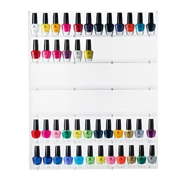 Sagler Rack Acrylic Organizer for 102 Bottles Storage