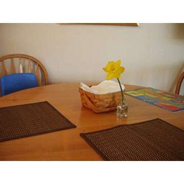 City Threads Organic Cotton Kitchen Towels Set of 6 Absorbent