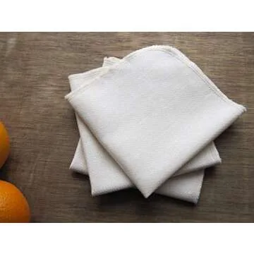 City Threads Organic Cotton Kitchen Towels Set of 6 Absorbent