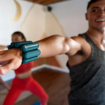 HYPERWEAR Adjustable 1 lb Wrist & Ankle Weights Set