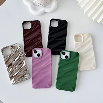 Caseative iPhone 13 Pro Max Case - Water Ripple Design