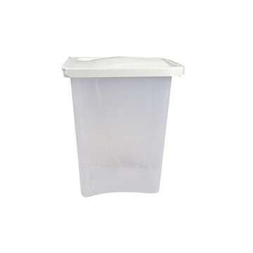 Van Ness 10-Pound Food Container with Fresh-Tite Seal (FC10) white